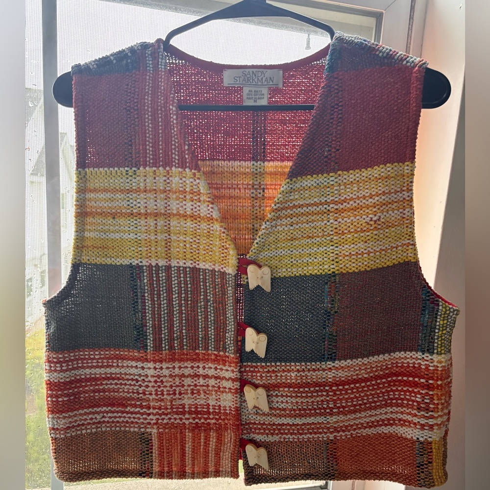 Sandy Starkman vintage Vest